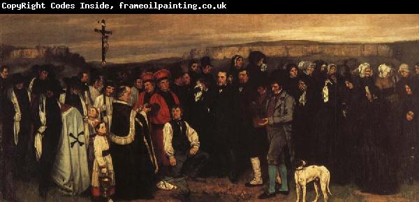 Gustave Courbet A Funeral in Ornans
